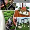 30pcs Artificial Moss Rocks Decorative Faux Green Moss Covered Stones